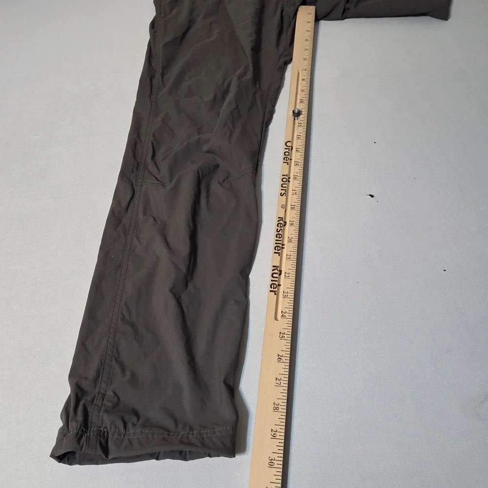 Wrangler ATG Pants Mens 34x30 Gray All Terrain Gear Hiking‎ Nylon Stretch